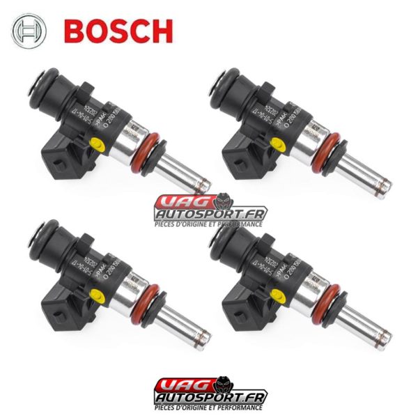 Pack 4 Injecteurs MPI BOSCH Gros débit - 980cc - Avec connectiques - 2.0 TSI EA888.3 – Image 2