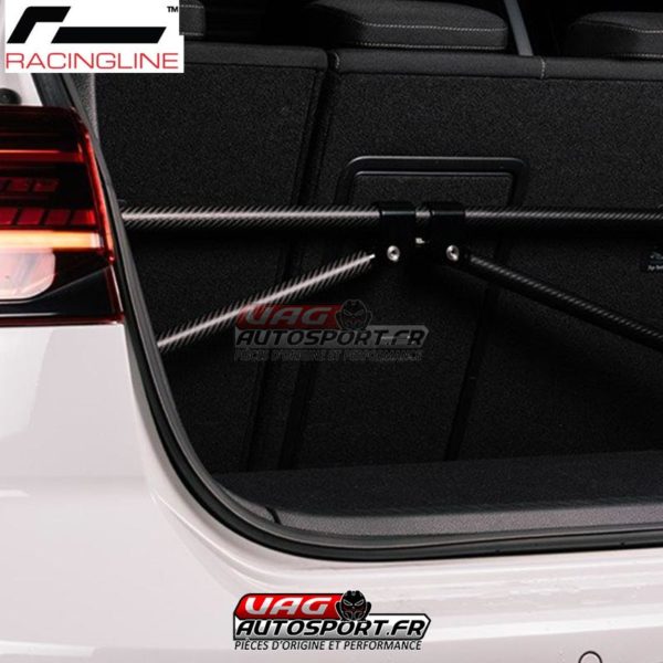 Barre anti rapprochement arrière carbone RACINGLINE MQB - VW Golf Mk7 & MK8/ SEAT Mk3 Cupra/ SKODA Mk3 Octavia - VWR81G700 – Image 6