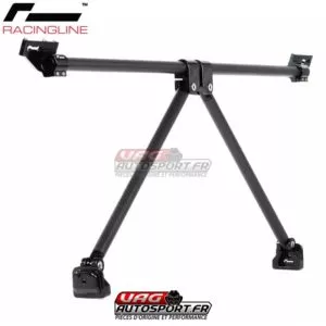 Barre anti rapprochement arrière carbone RACINGLINE MQB - VW Golf Mk7 & MK8/ SEAT Mk3 Cupra/ SKODA Mk3 Octavia - VWR81G700