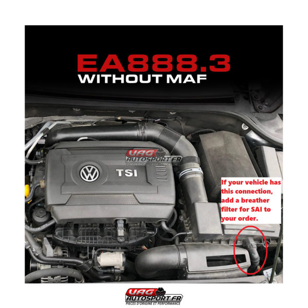Kit d'Admission CTS Turbo pour moteurs 2.0 TSI EA888 - non MQB - CTS TURBO - CTS-IT-220R – Image 12