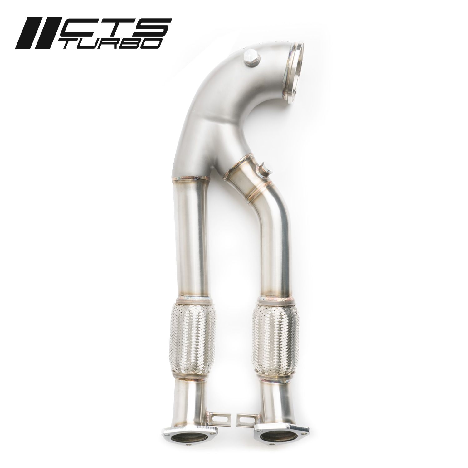 Downpipe decata (RACE) – AUDI RS3 8V FL / RS3 8Y / TTRS 8S – 2.5 TFSI EVO CTS TURBO – CTS-EXH-DP-0019