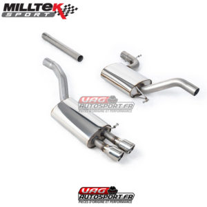 Cat-Back Inox - Skoda Octavia 1Z (2004-2013) vRS 2.0 TFSI & 2.0 TSI - SSXSK008 - Milltek