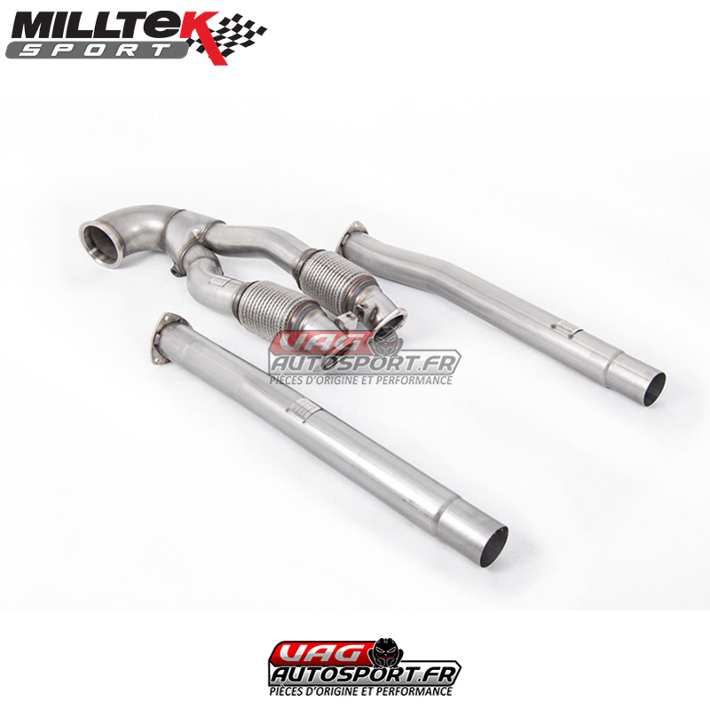 Descente de turbo + Décata – Audi RS3 8V 2015 – 2.5 TFSI EVO 400cv – SSXAU888 – Milltek
