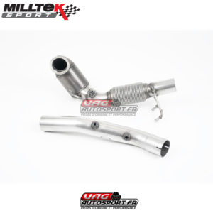 Downpipe avec Cata Race 200 Cell & FAP OPF - pour Catback Milltek - VW Golf Mk7.5 2017-2020 GTi TCR Performance & SEAT Leon 5F - Cupra 290 - SSXVW542 - Milltek