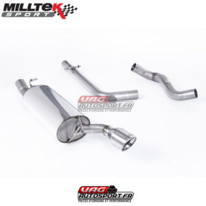 Demi-ligne d'échappement / Cat-Back - Audi TT MK1 150 et 180cv  - SSXAU148 - MilltekSport