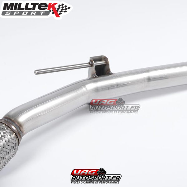 Downpipe + Decata - Skoda Fabia 6Y vRS TDI / SEAT Ibiza 6L 1.9 TDi 130cv et 160cv - SSXSE111 - Milltek – Image 4