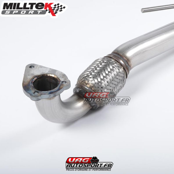 Downpipe + Decata - Skoda Fabia 6Y vRS TDI / SEAT Ibiza 6L 1.9 TDi 130cv et 160cv - SSXSE111 - Milltek – Image 3