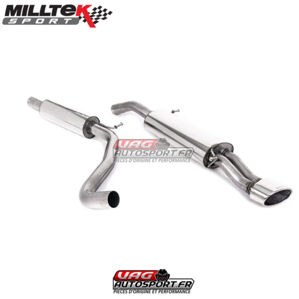 Demi-Ligne / Cat-Back (For Facelift Cars) - SEAT Ibiza 6L 1.9 TDi 130cv & 160cv & SEAT Ibiza 6L  Cupra 1.8 20VT 180cv - SSXSE123 - Milltek