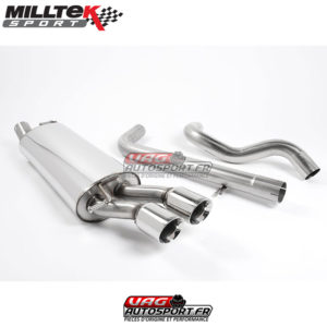 Cat-Back Inox - SEAT Leon 1M 1.8T Sport / Cupra 180cv / Cupra 1.9 TDI / VW Golf Mk4 GTI 1.8T / 1.9 TDI / SXVW052 - Milltek