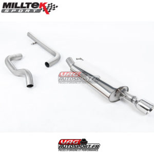 Demi ligne d'échappement Milltek / Catback - VW Golf Mk4 337 Anniversary 180cv - SSXVW150 - Milltek