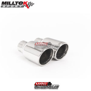 Demi ligne d'échappement Milltek / Catback - VW Golf Mk5 GT 2.0 TDI 170cv & SEAT Leon 1P FR 2.0 TDi 170cv - SSXVW295 - Milltek Sport