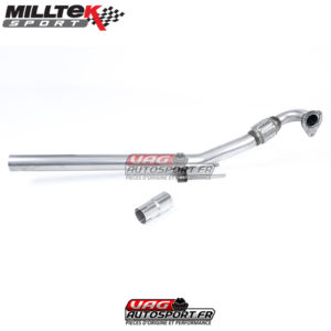Downpipe avec Décata (Montage avec ligne d'origne) - Audi A3 8L / SEAT Leon 1M Sport & Cupra / Skoda Octavia 1U RS / VW Bora Mk4 / Golf 4 GTI - 1.8T - SSXVW394 - Milltek
