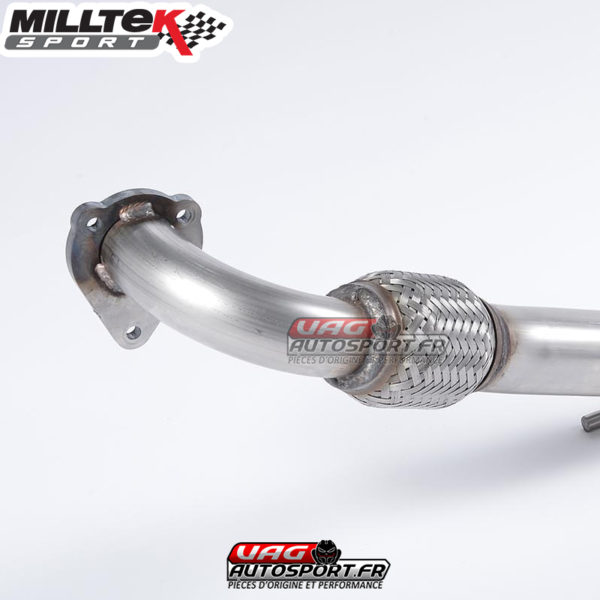 Downpipe + Decata - Skoda Fabia 6Y vRS TDI / SEAT Ibiza 6L 1.9 TDi 130cv et 160cv - SSXSE111 - Milltek – Image 2