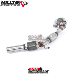 Descente de turbo (Downpipe) avec CataSport HJS Tuning - Skoda Octavia 5E vRS 2.0 TSI 220cv & 245cv ( Hatch & Estate) - SSXSK25 - Milltek