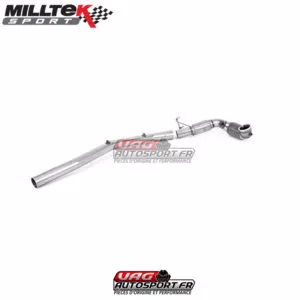 Downpipe + Cata Sport (Installation avec Catback Milltek) - Audi S3 8Y 2020+ Quattro Sportback - 2.0 TFSI EA888 GEN4 310cv FAP OPF - SSXVW635 - Milltek
