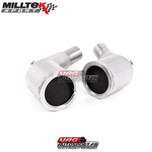 Downpipe + CataSport + Bypass FAP (Installation avec ligne d'origine) - Audi RS6 C8 & Audi RS7 C8 & Audi S8 D5 2019 - 4.0 TFSI V8 - SSXAU869 - Milltek