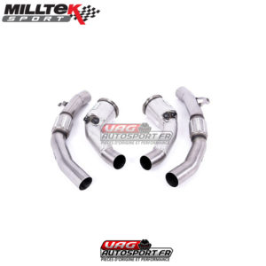 Downpipe + CataSport et GPF Delete - Audi RS6 C8 2020+ 4.0 V8 Bi-Turbo & Audi RS7 C8 V8 Bi-Turbo - SSXAU870 - Milltek