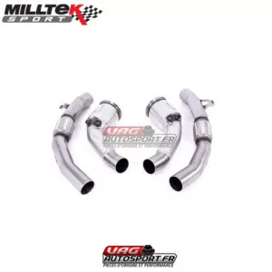 Downpipe + CataSport et GPF Delete - Audi RS6 C8 2020+ 4.0 V8 Bi-Turbo & Audi RS7 C8 V8 Bi-Turbo - SSXAU870 - Milltek