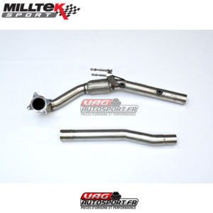 Downpipe + Decata - Audi A3 8P S3 & Sportback - SSXAU284 - Milltek