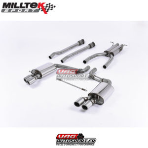 Road+ Cat-Back Exhaust System - Audi S6 C6 - 5.2 V10 FSI Quattro - SSXAU622 - Milltek