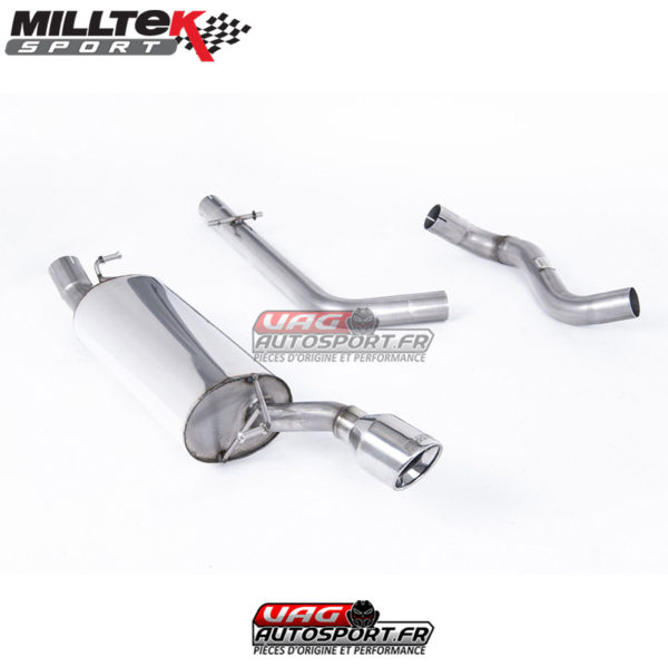 Demi-ligne d'échappement / Cat-Back - Audi TT MK1 150 et 180cv  - SSXAU148 - MilltekSport