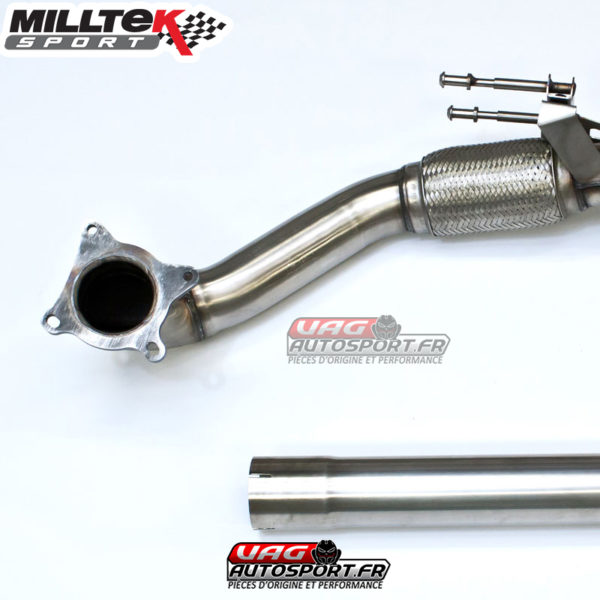 Downpipe + Decata -  SEAT Leon 1P FR 200cv & 211cv & Cupra - SSXAU284 - Milltek Sport – Image 2