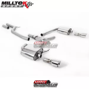 Demi-ligne d'échappement / Cat-Back - Audi A5 B8 - 3.0 TDI - SSXAU324 - Milltek Sport