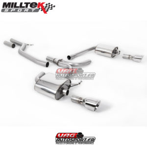 Demi-ligne d'échappement / Cat-Back - Audi A5 B8 - 3.0 TDI - SSXAU324 - Milltek Sport