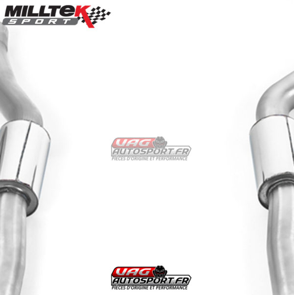 Silencieux primaires (Remplacent MSAU744REP + 745REP) - AUDI RS6 C8 - SSXAU900 - Milltek – Image 2