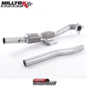 Descente de turbo avec Cata Sport 200cell- HJS Hi-Flow -  SSXAU200 - MilltekSport