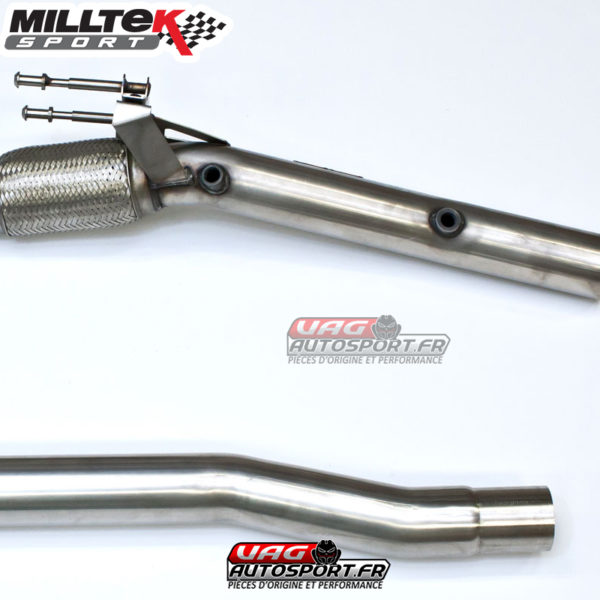 Downpipe + Decata -  SEAT Leon 1P FR 200cv & 211cv & Cupra - SSXAU284 - Milltek Sport – Image 3