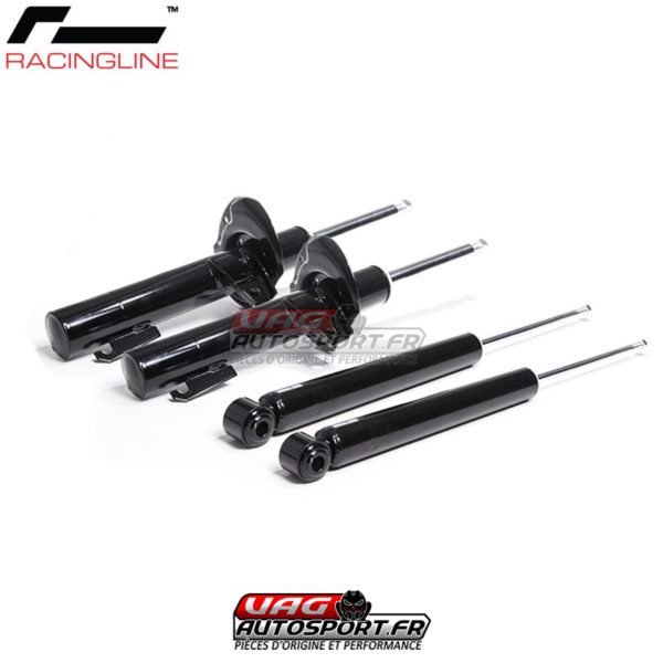 Kit amortisseurs Racingline - VW Golf 5/6, Scirocco / A3/S3 8P / Octavia VRS / Leon 2 Cupra - VWR30G500
