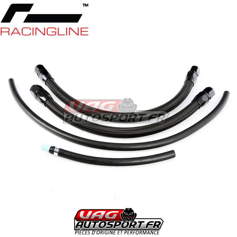 Circuit récupérateur d'huile (Catch Can) Racingline pour S3 8P, Golf 5 GTi,  Golf 6 R, Leon 2 Cupra, EA113