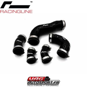 Durites de turbo silicone Racingline pour AUDI  S3 8V / VW Golf 7 GTI - R / SEAT Leon 3 Cupra 2.0 TFSI EA888.3 - VWR140004