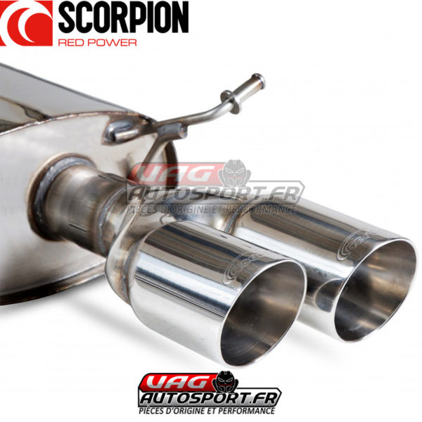 Silencieux arrière pour AUDI S4 3.0 TFSI 333cv V6 Quattro & Avant B8 & B8. 5 - SAU044 - Scorpion – Image 3