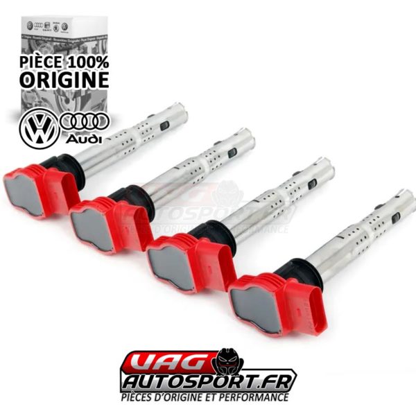 Véritables Bobines d'allumage d'Audi R8 pour moteurs 2.0 TFSI EA113 et 2.0 TSI EA888.1 EA888.2 - Pièces origine AUDI – Image 3