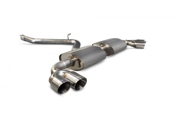 Demi-ligne / Cat-back INOX AUDI TT Mk2 3.2 VR6 - SAUS026 - Scorpion
