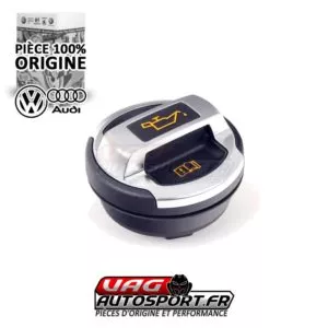 Bouchon d'huile chromé d'Audi R8 pour moteurs 2.0 TFSI EA113 & 2.0 TSI EA888.2 - Pièce origine AUDI
