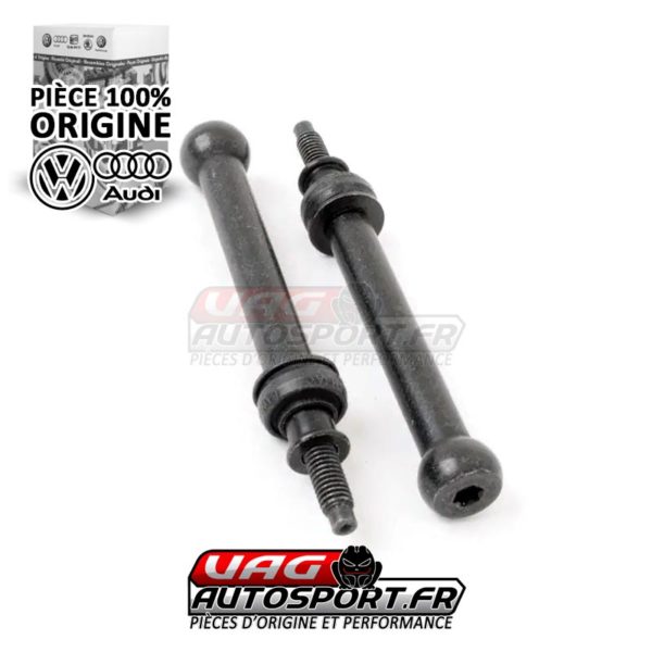 Kit d'installation du Cache moteur Audi TTS (2 vises et une rotule) - Pièces 100% origine AUDI
