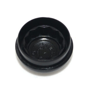 Cache bras essuie-glace d'origine VW / Audi - Noir satiné - 1J0955205A9B9