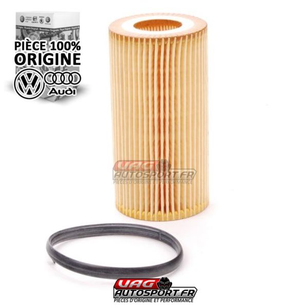 Filtre à huile et son joint Original VW Audi 06D115562 pour moteurs TFSI TSI FSI