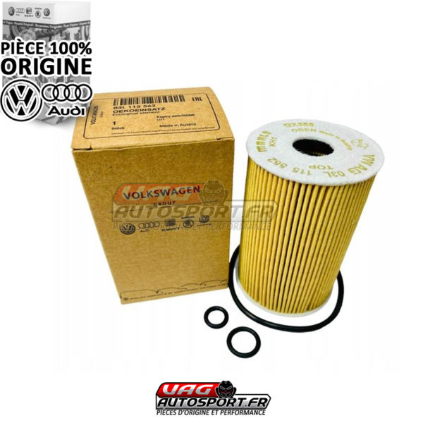 Filtre à huile Original VW Audi pour moteurs TDI - 03L115562 – Image 2