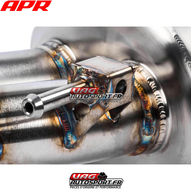 X Force ligne d echappement inox a valve Audi S3 8V