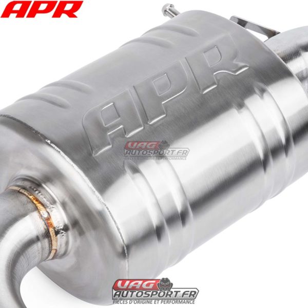 Catback avec intermédiaire et suppression du silencieux pour VW GOLF MK7.5 GTI - CBK0006 - APR – Image 2