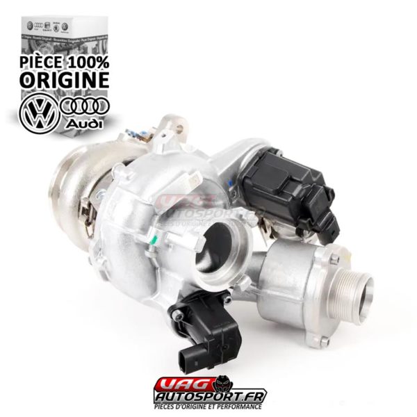 Turbo d'origine IS38 IHI 2.0 TSI EA888 GEN3 - GOLF 7R / S3 8V / Leon Cupra - Pièce 100% origine Volkswagen / Audi