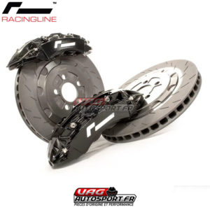 Kit gros freins Racingline 345mm VWR652000-BLK Etriers 4 pistons pour VW Golf 7 & 8 GTI-R / SEAT Leon 3 / AUDI S3 8V 8Y  - RacingLine