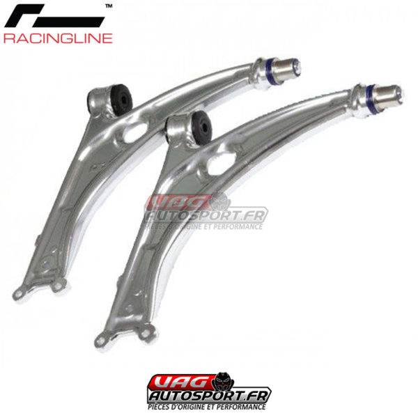 Kit bras de suspension alu avec silentblocs - VW Golf 7, Audi A3 e S3 8V, Seat Leon 5F, Skoda Octavia (SE) - VWR45G701 - RacingLine