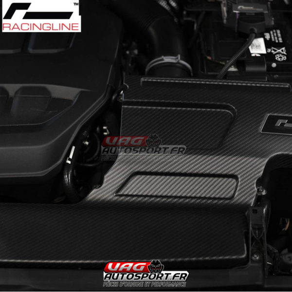 Cache Carbone Finition Mate Racingline pour admission VWR R600 - VWR121001 - RacingLine – Image 4