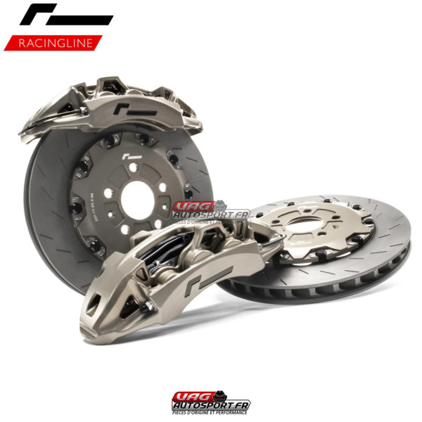 Kit Gros Frein 380mm - Etriers 6 Pistons anodisés - Carbone Ceramique - VWR651001-ANO - RacingLine