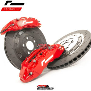 Kit gros freins VW GOLF 6R / S3 8P / MK5 GTI - Stage 2 - 345mm - Etriers 4 Pistons - VWR652003-RED - RacingLine
